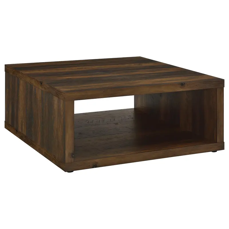 Frisco Oval Coffee Table – Solid Wood Top With Tapered Legs 1