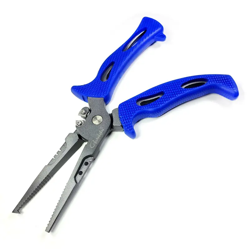 Gamakatsu 45° Stainless Steel Fishing Pliers – 9-Inch 1