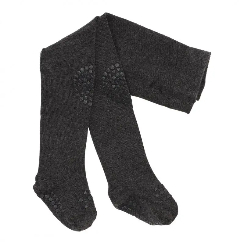 Gobabygo Anti-Slip Bodysuit – Grey Melange, Sizes 74/80 & 80/86 1