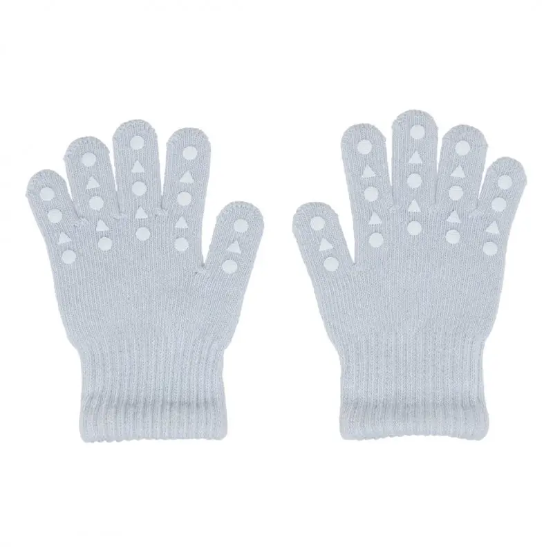 Gobabygo Pale Blue Anti-Slip Hand Gloves – For Ages 2–3 Years 1