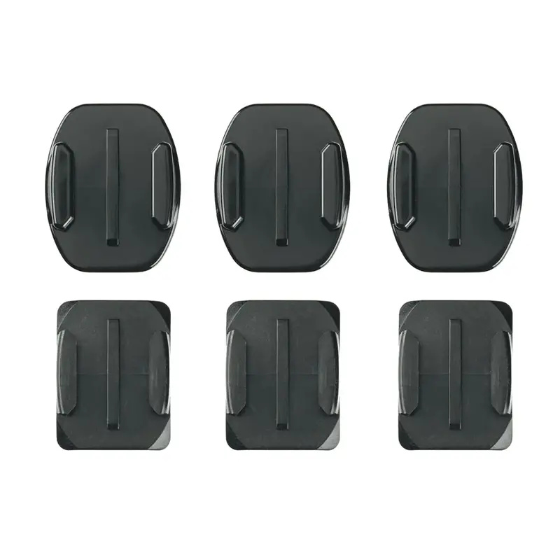 Gopro Curved & Flat Adhesive Mounts – Universal Sticky Base Set 1