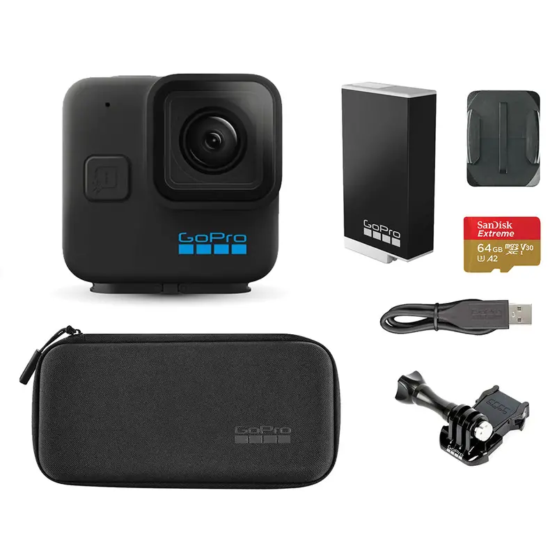 Gopro Hero11 Black Mini Camera – Compact Action Cam Bundle With Mounting Accessories 1