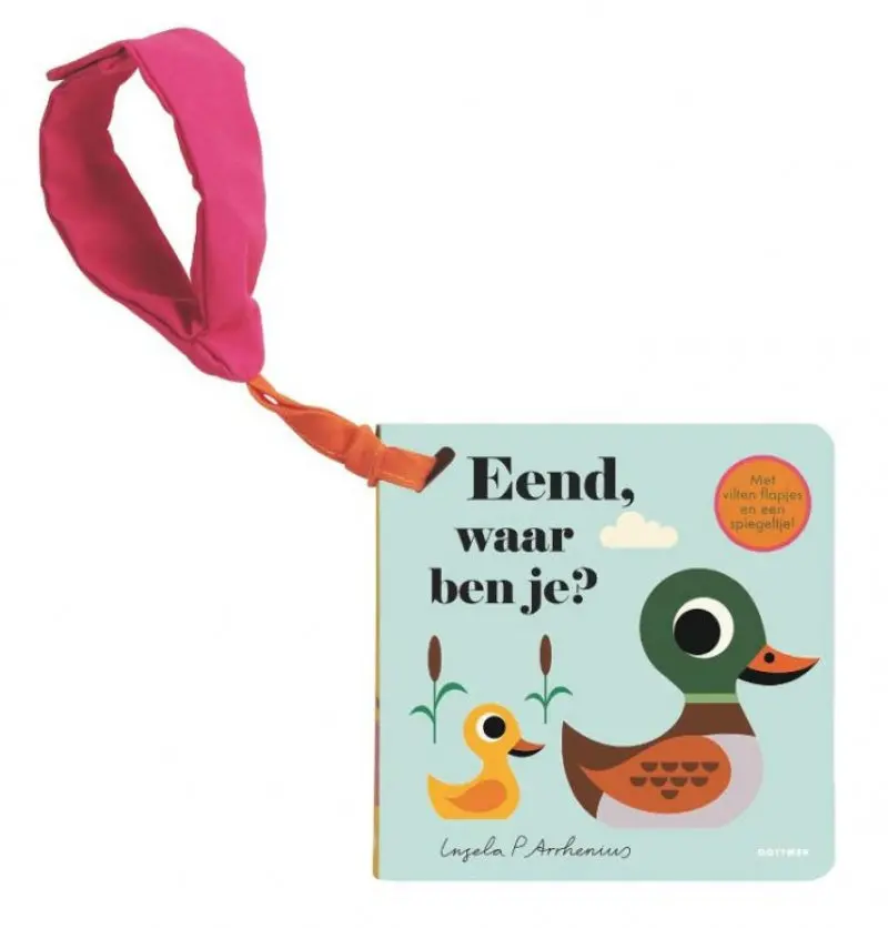 Gottmer Buggy Book: Where Are You, Duck? – Interactive Fabric Book For Infants, 0+ 1