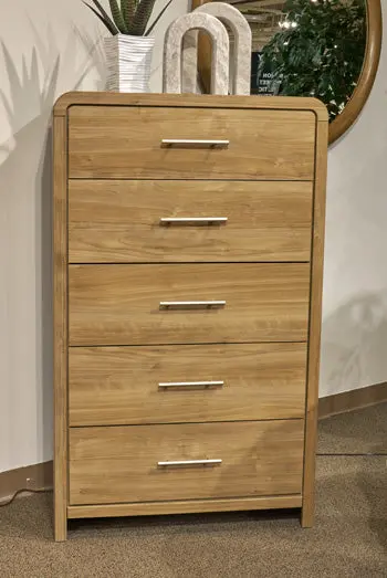 Gramburg Narrow 5-Drawer Chest Of Drawers 1