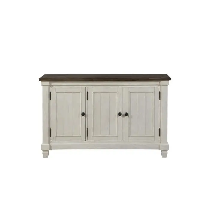 Granby Two-Tone White And Brown Server (Model 5627Nw-40) 1