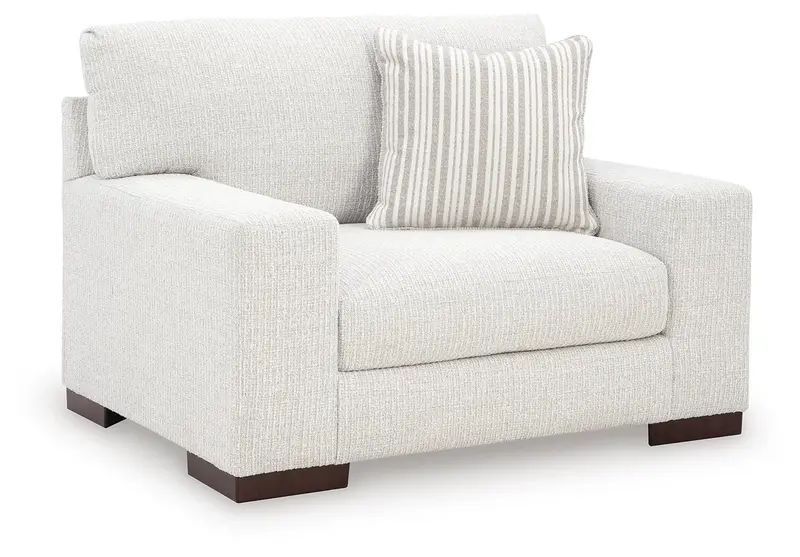Hartside Oversized Lounge Chair With Deep Seating And Tapered Legs 1