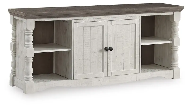 Havalance 67-Inch Media Console With Adjustable Interior Shelving 1