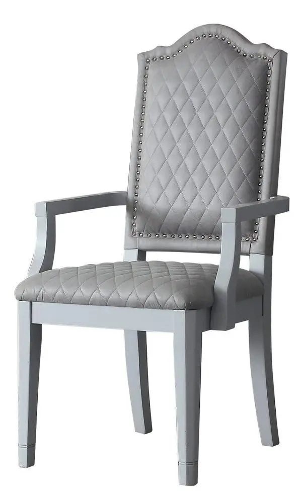 House Marchese Armchairs (2-Pack) – Pearl Gray Upholstery 1