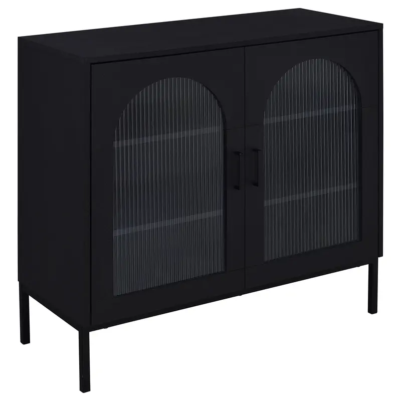 Jess Display Cabinet – Glass-Front Curio Storage Unit 1