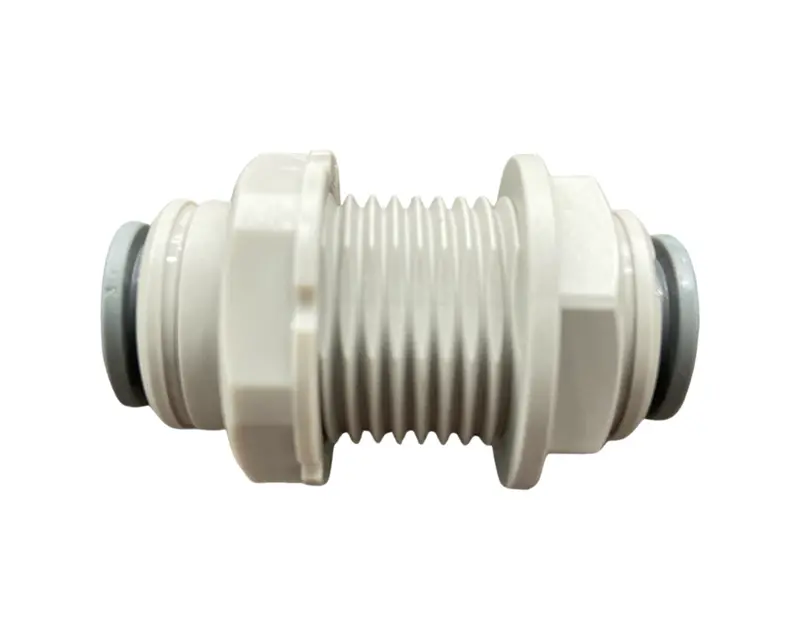 John Guest 3/8" Quick-Connect Bulkhead Union Fitting 1
