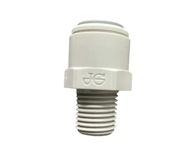John Guest Qc Reducer – 3/8" Inlet To 1/4" Mnpt Outlet 1