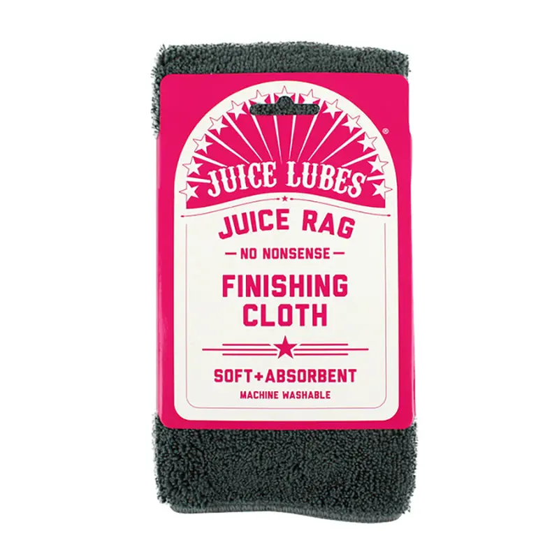 Juice Rag Finishing Cloth – Ultra-Soft Microfiber Bike Towel 1