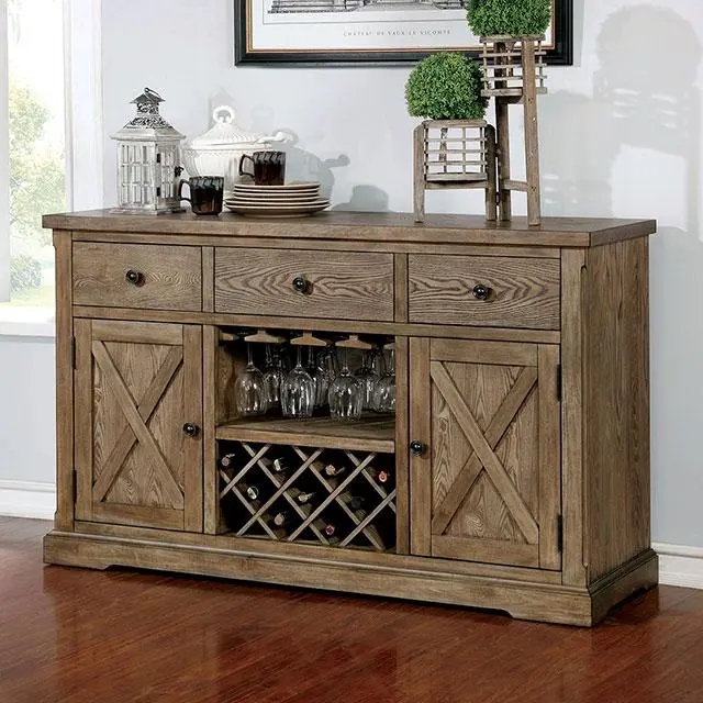 Julia Light Oak Storage Server For Dining Spaces 1