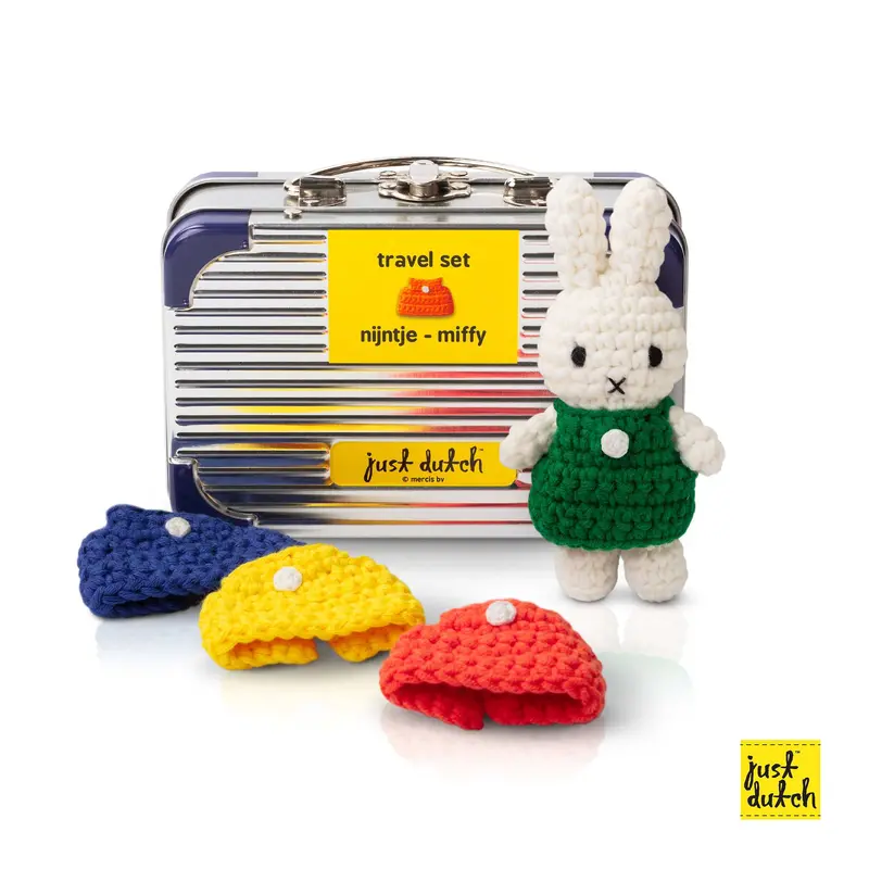 Just Dutch Miffy Travel Set – Handcrafted For Age 3+ 1