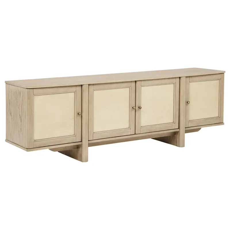 Kailani Slim Tv Stand – Open Shelving & Cable Management 1