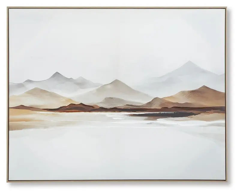 Karalen Abstract Canvas Wall Art Print – Framed Statement Piece 1