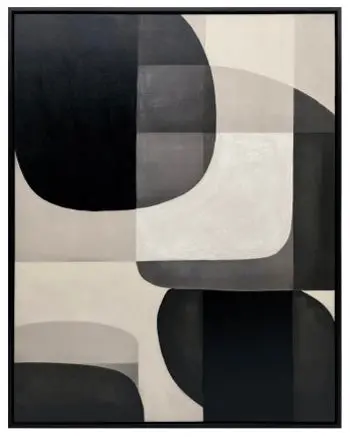 Kesleigh Abstract Canvas Wall Art Print 1