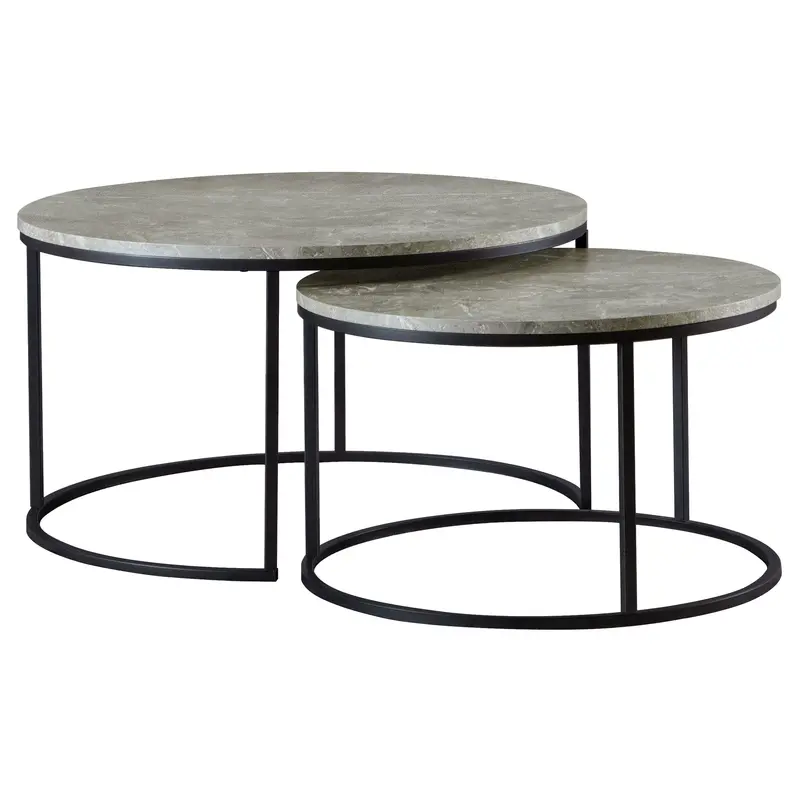 Lainey Nesting Tables Set – Small & Large Coffee Tables 1
