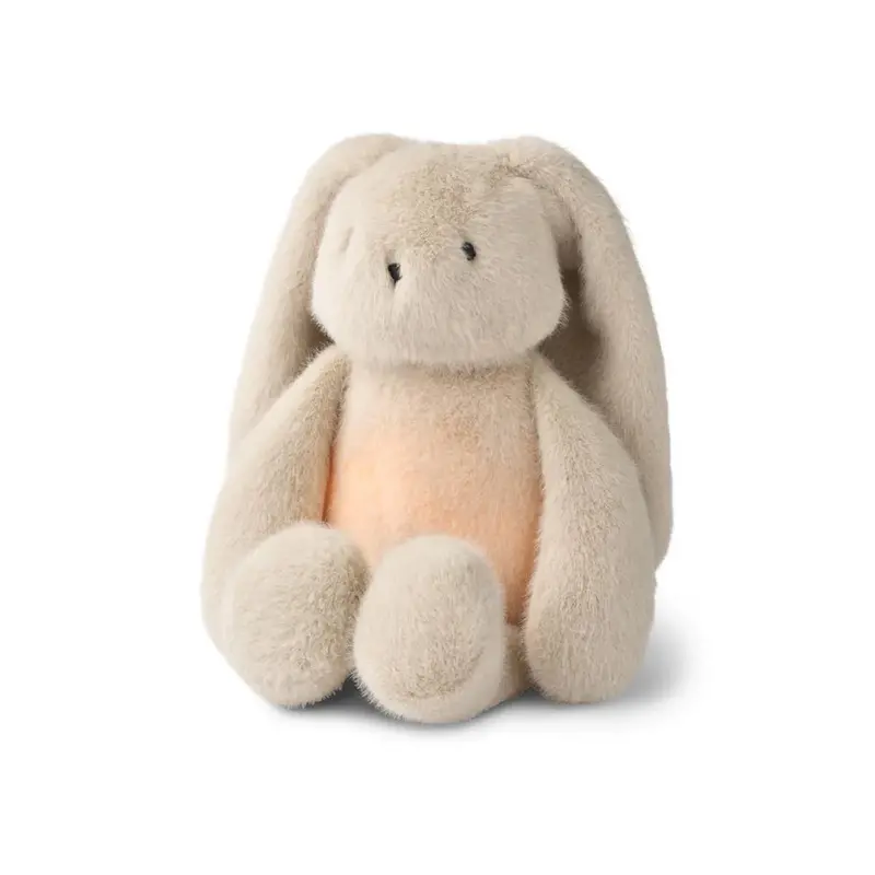 Liewood Hattie Rabbit Night Light – Humming Teddy, Ages 0+ 1