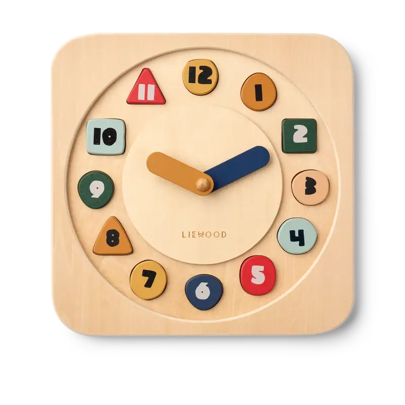 Liewood Karamo Moods & Time Activity Board – Learning Tool For Emotional Awareness, Age 3+ 1