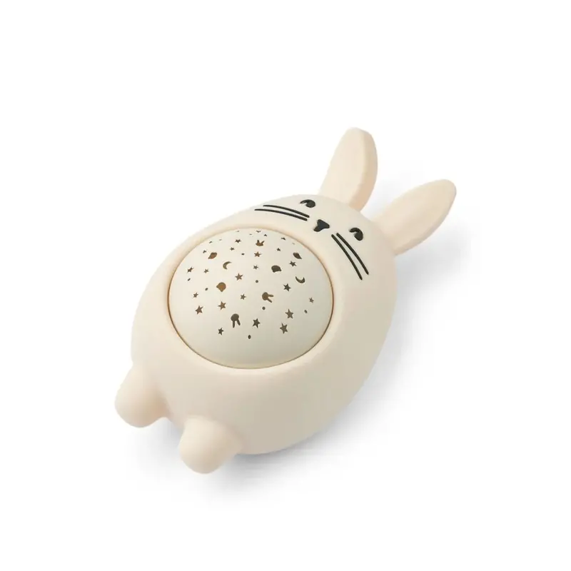 Liewood Manuel Rabbit Sound & Projection Night Light – Safe For 0+ Months 1