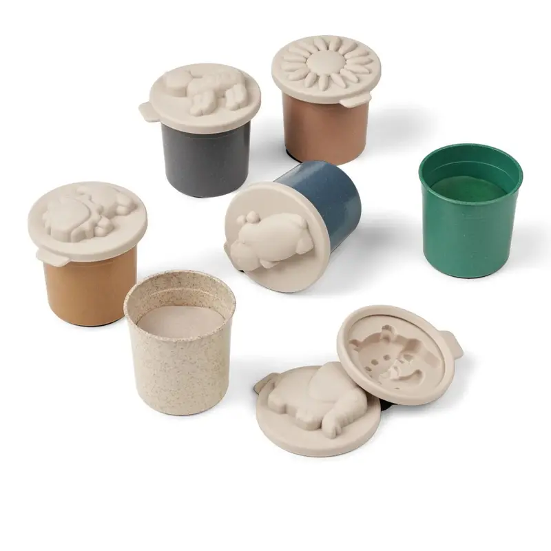 Liewood Rollie Playdough Set – 6 Mild, Non-Toxic Colors For Ages 3+ 1