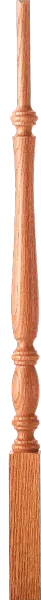 Ljp-2115 Challis Pin Top Baluster – 1.75 Inch Square Solid Profile 1