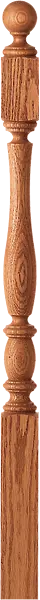 Ljp-33Xxbt Challis Ball-Top Newel Post – 3-1/2" Square 1