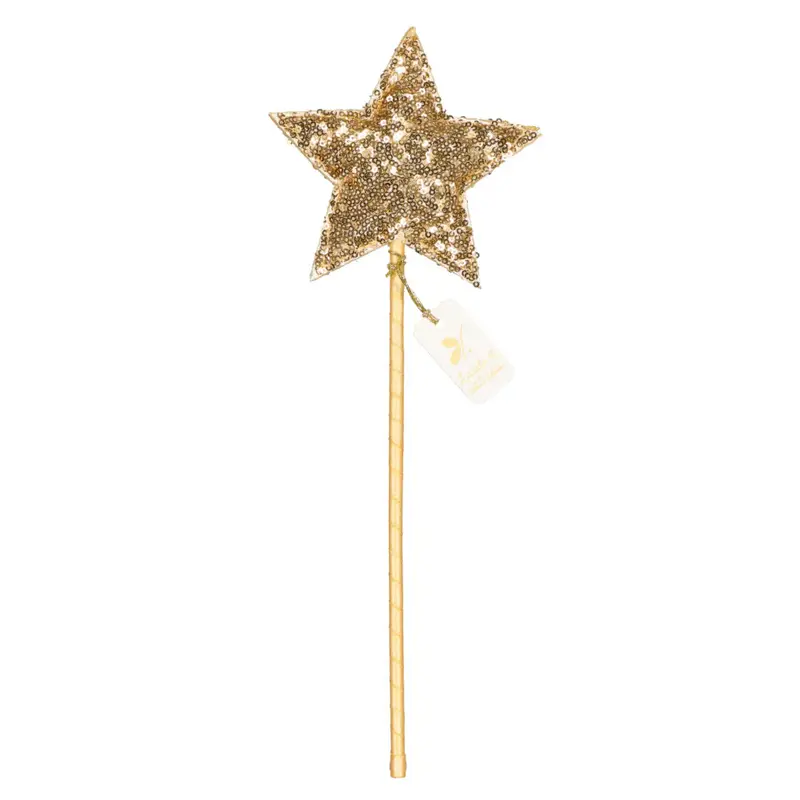 Luciole Et Petit Pois Gold Star Magic Wand For Kids Age 3+ 1