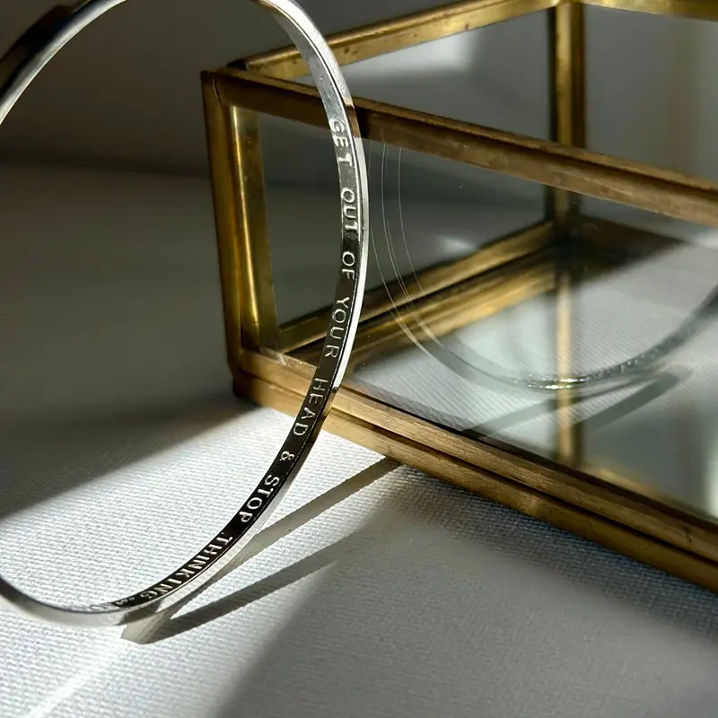 Midi Phase Slim Bangle Bracelet 1