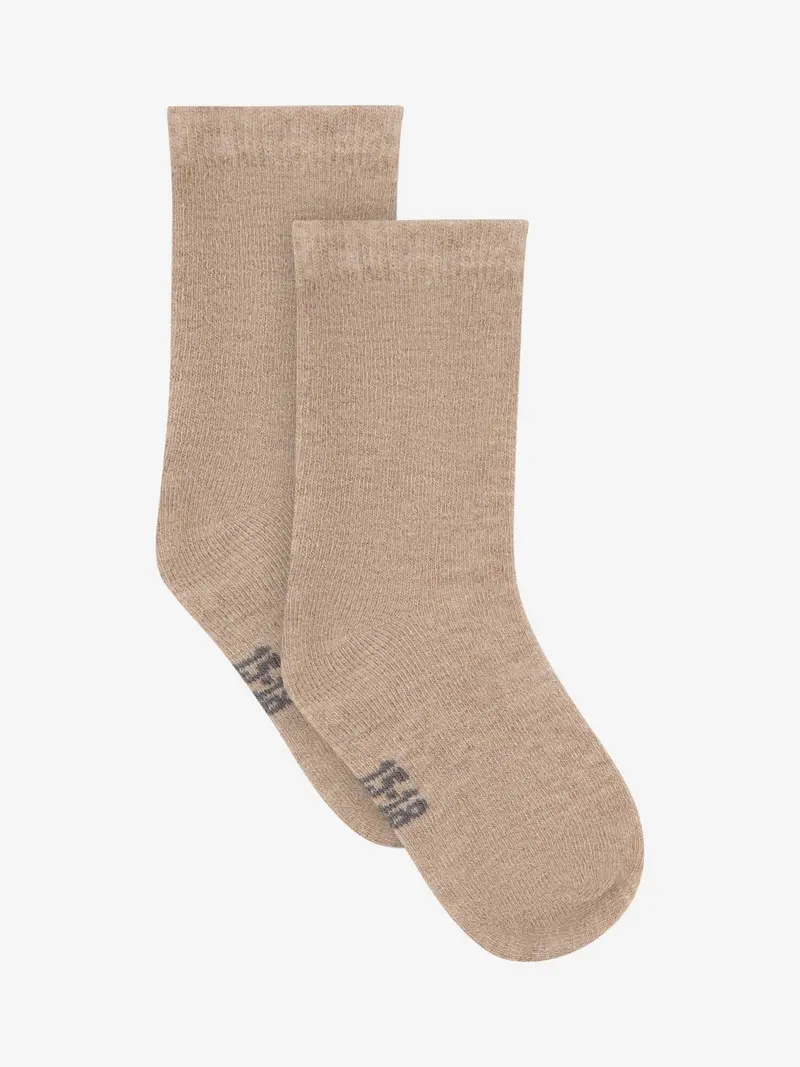 Minymo Silver Mink Baby Wool Sock Set For Infants 1
