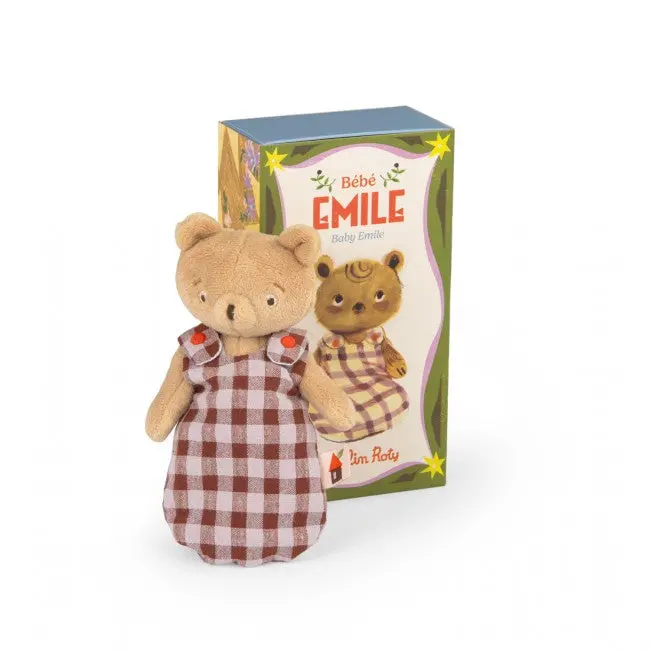 Moulin Roty Baby Emile Bear Doll From Les Minouchkas Collection (10+ Months) 1