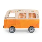 Moulin Roty La Grande Famille Play Bus – Interactive Toy Vehicle With Figures, Ages 3+ 1