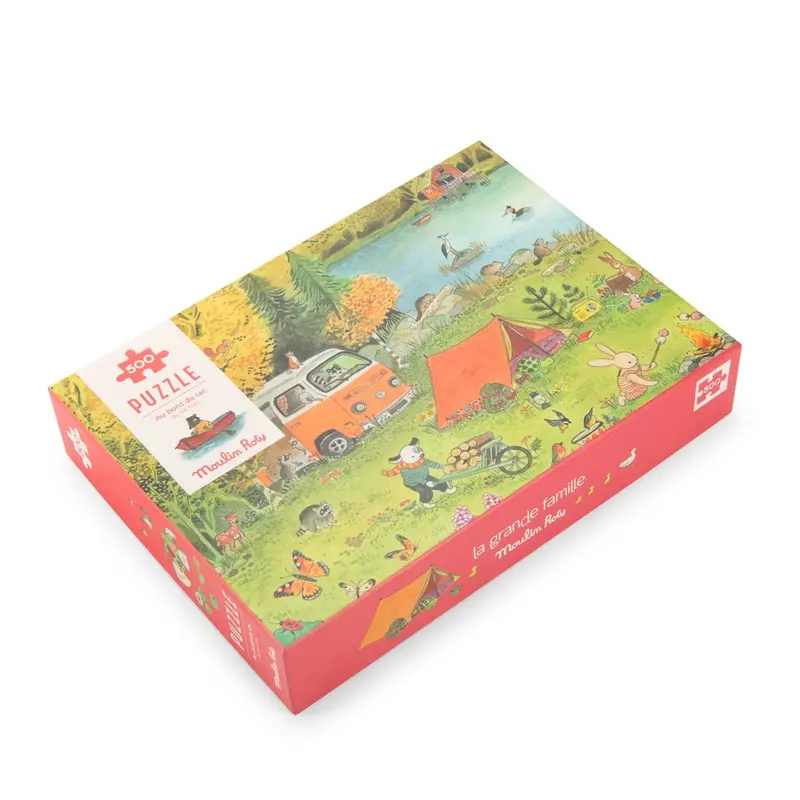 Moulin Roty Large Family Jigsaw Puzzle – Challenging Design For Age 8+ 1