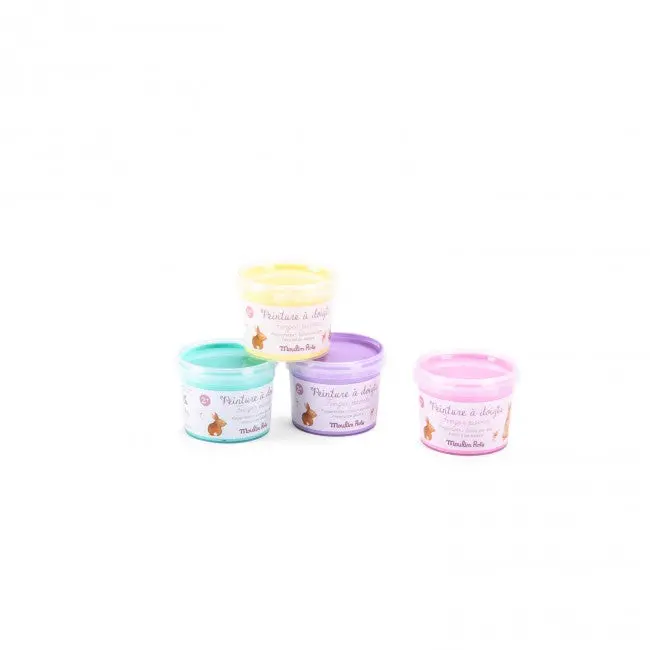 Moulin Roty Rosalies Finger Paint Kit For Children Age 2+ 1