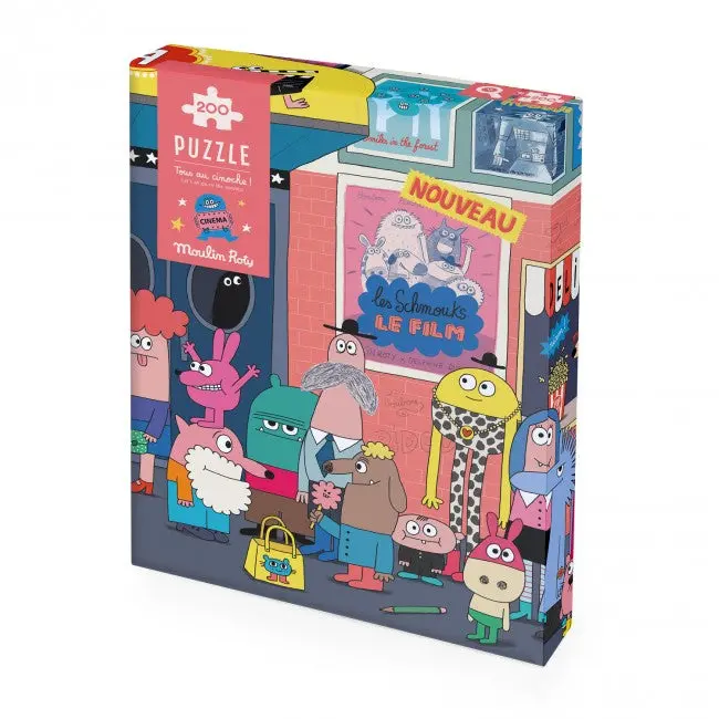 Moulin Roty Schmouks Observation Puzzle – Animated Film Theme, Age 6+ 1