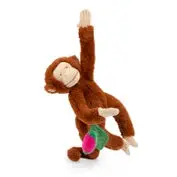 Moulin Roty Sensory Monkey Toy – Mochica La Forêt Mawa, Newborn-Friendly Activity Doll 1