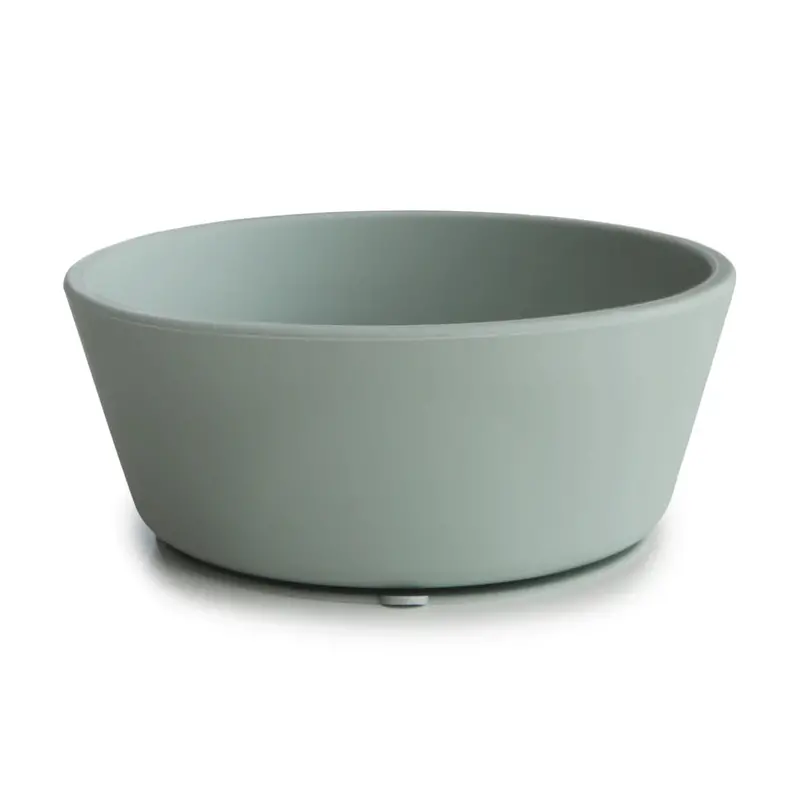 Mushie Suction Bowl In Cambridge Design – Non-Slip Feeding Dish For Babies 6 Months+ 1