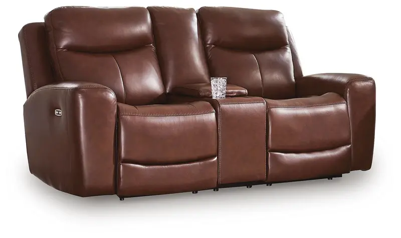 Next Move Power Reclining Loveseat With Center Console 1