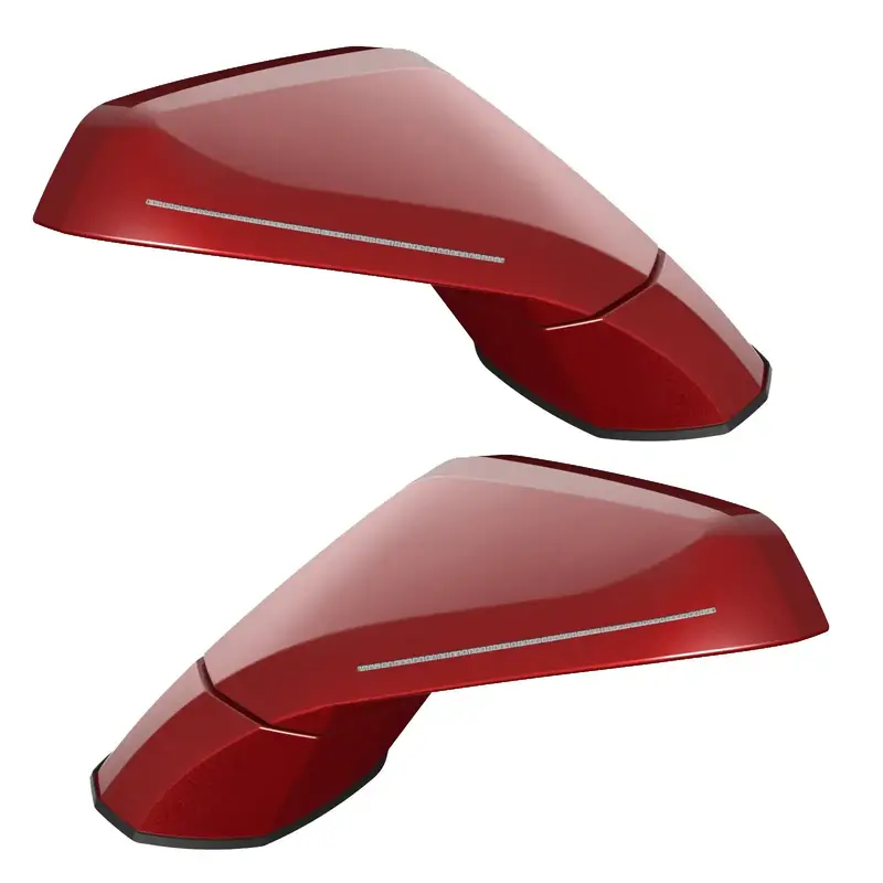 Oracle Lighting Xm Concept Side Mirrors – Crystal Claret Tintcoat Finish (Model 3902-504-Gbe) 1