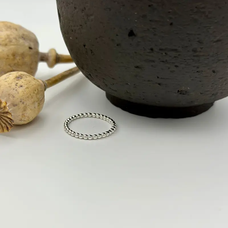 Orb Stackable Band Ring 1
