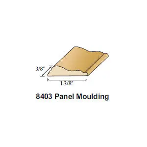 Panel Moulding – Classic Flat-Profile Trim 1
