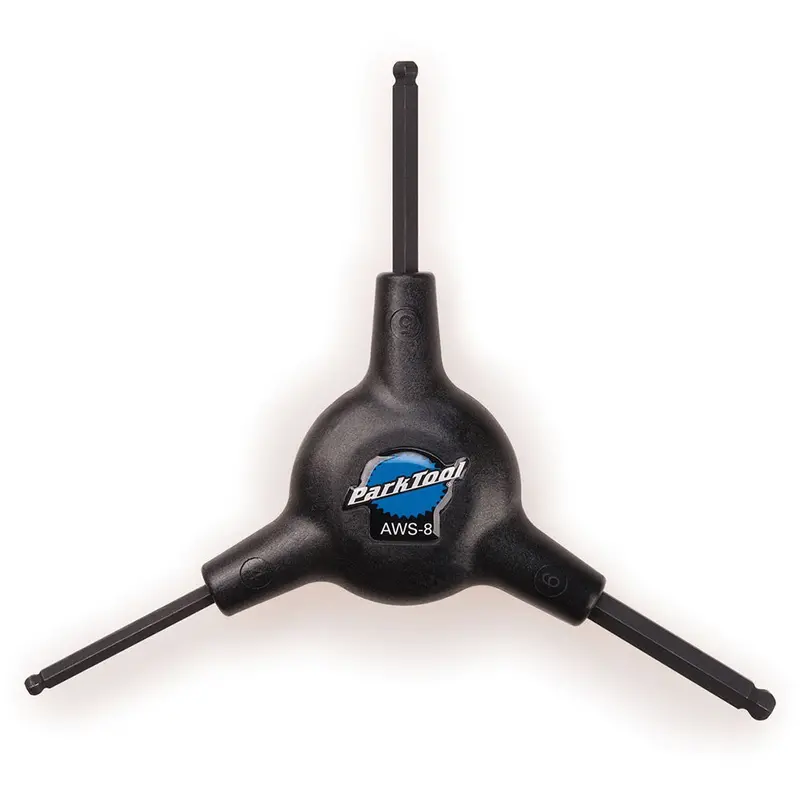 Park Tool Aws-8 Hex Key Ball-End Wrench Set 1