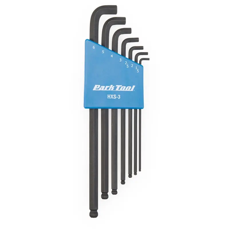 Park Tool Hxs-3 Compact Hex Wrench Set – Low-Profile Design 1