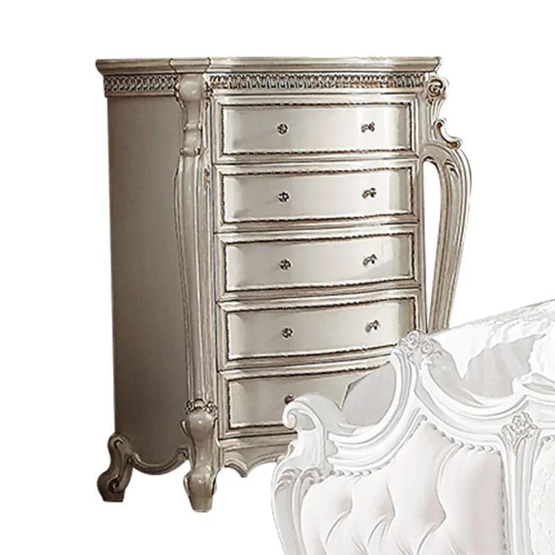 Picardy Antique Pearl Chest Of Drawers – Refined Storage 1