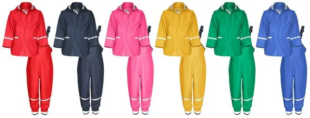 Playshoes Red Rain Jacket And Pants Set – 74/80 Cm 1