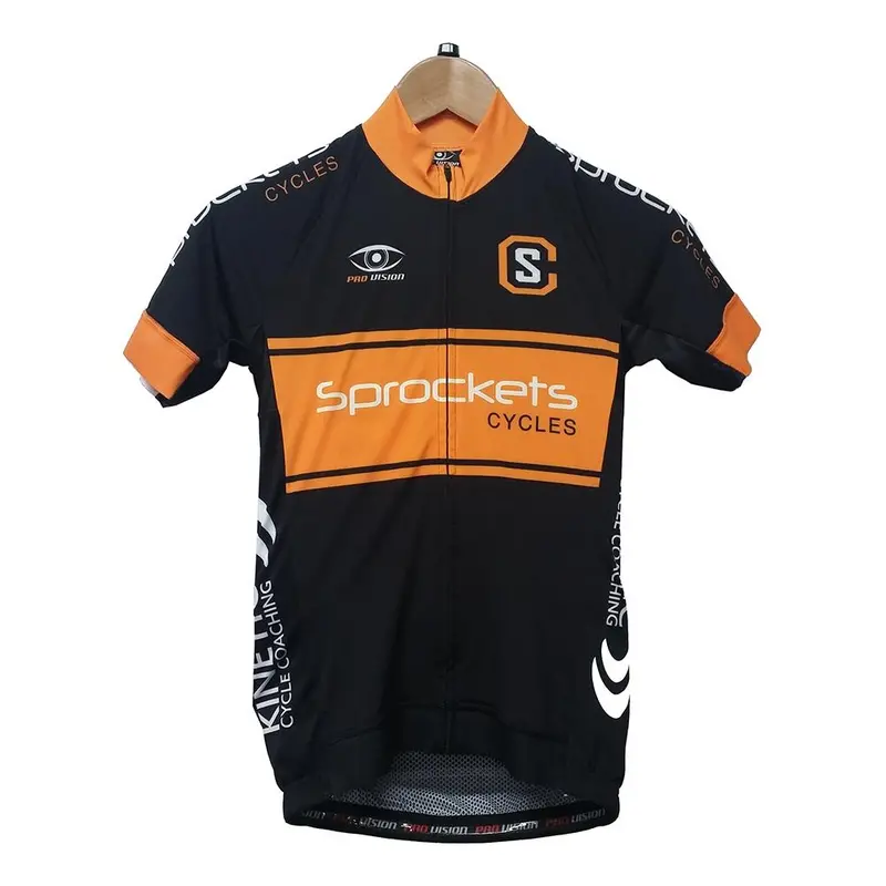 Pro Vision Sprockets Women’S Short-Sleeve Cycling Jersey – Breathable & Form-Fitting 1