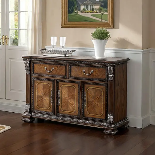 Promenade Rustic-Chic Sideboard With Storage Cabinets 1