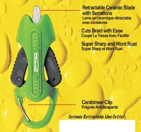 Retractable Ceramic-Coated Fishing Scissors 1