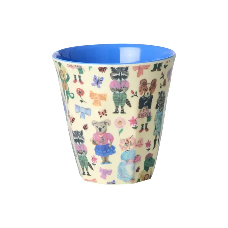 Rice Small Blue Mug With Nathalie Lété Illustration 1